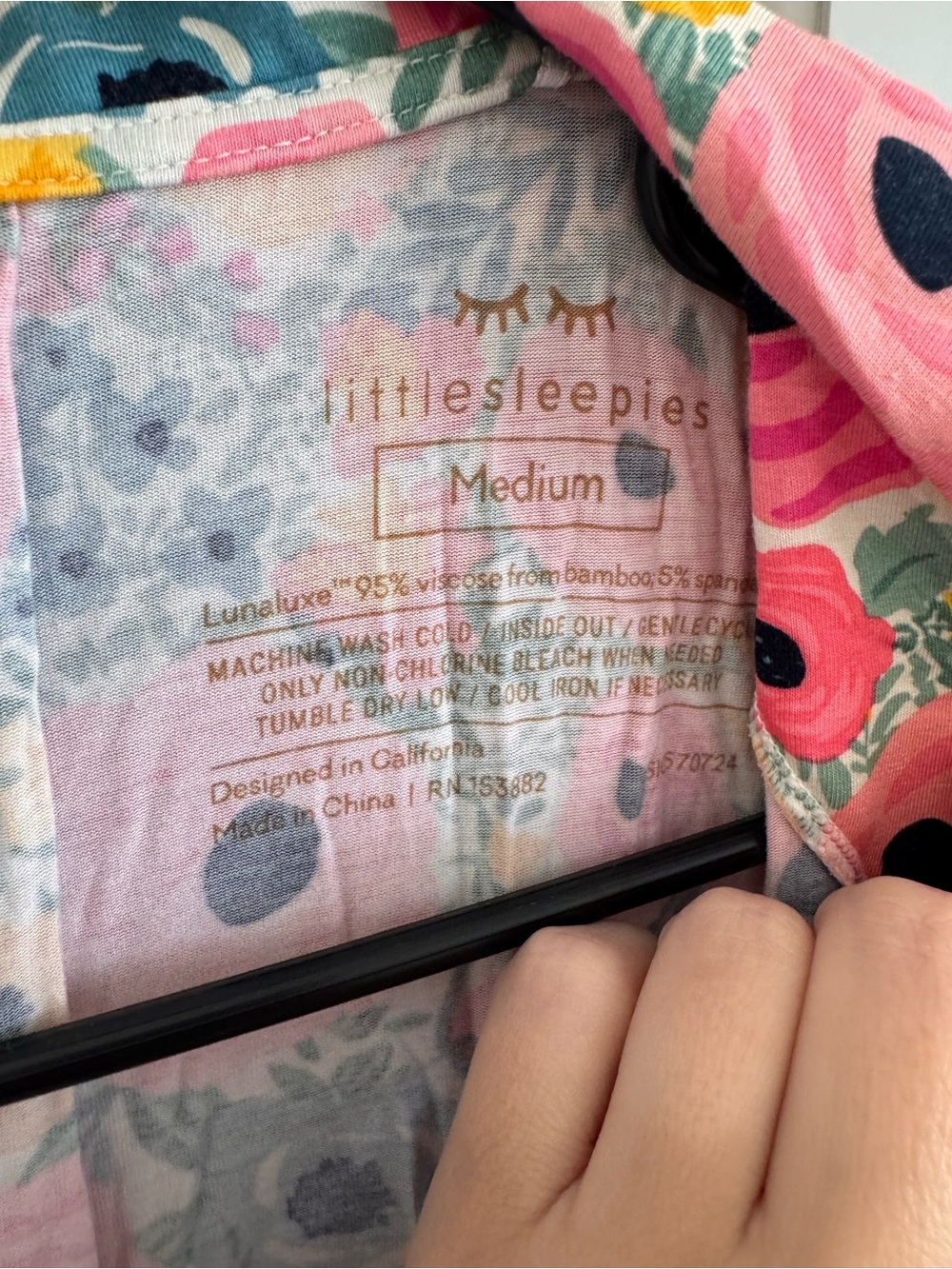Little Sleepies Women’s secret garden sleep shirt M - Picture 3 of 5